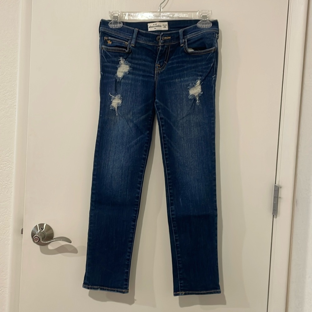 Abercrombie Kids Cropped Jeans
